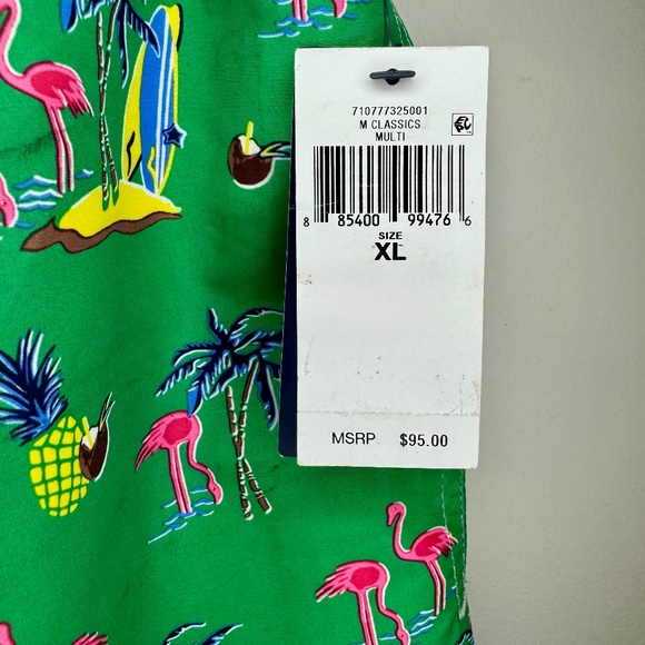 Polo Ralph Lauren Men's Tropical Print Swim Shorts - Picture 6 of 6